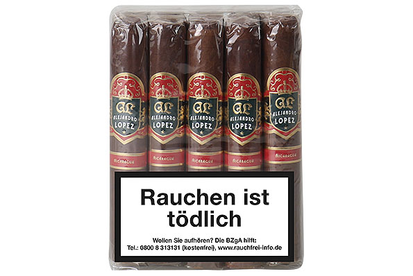 Alejandro Lopez Nicaragua Robusto (Robusto) 10 Cigars  Alejandro Lopez Nicaragua Robusto (Robusto) 10 Cigars