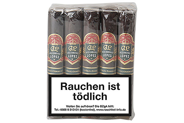 Alejandro Lopez Dominicana Maduro Robusto (Robusto) 10 Zigarren