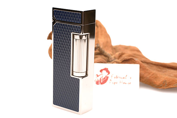 Alfred Dunhill Lighter Rollagas Diamond Pattern Resin