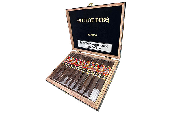 God Of Fire Serie B Robusto 10 Zigarren