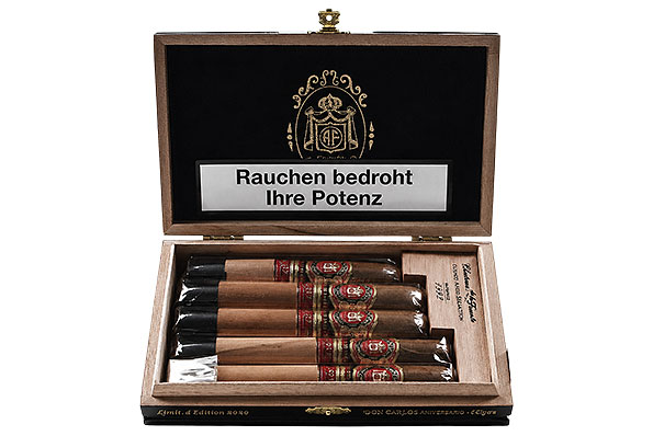 Arturo Fuente Don Carlos Edicion Aniversario Sampler 5 Cigars