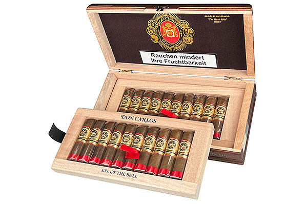 Arturo Fuente Don Carlos The Mans 80th Eye of the Bull 20 Zigarr Arturo Fuente Don Carlos The Mans 80th Eye of the Bull 20 Zigarr