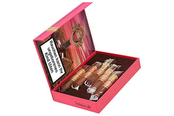 Arturo Fuente Rare Pink Work of Art (Figurado) 5 Cigars Arturo Fuente Rare Pink Work of Art (Figurado) 5 Cigars