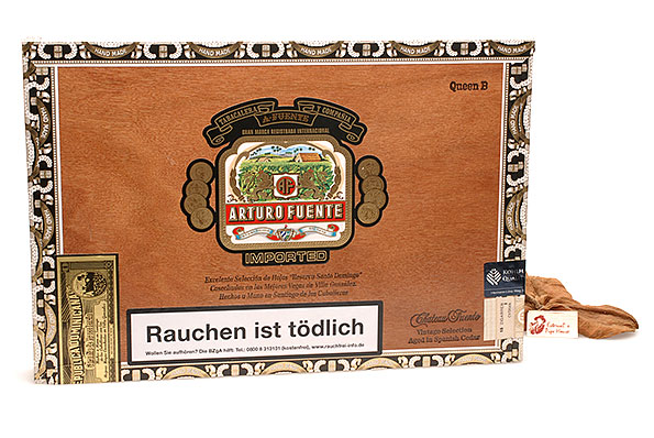 Arturo Fuente Chateau Queen B (Torpedo) 18 Cigars  Arturo Fuente Chateau Queen B (Torpedo) 18 Cigars