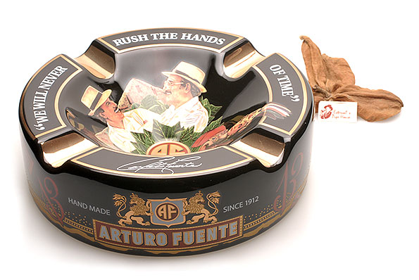 Arturo Fuente The Fuente Story Ashtray Black