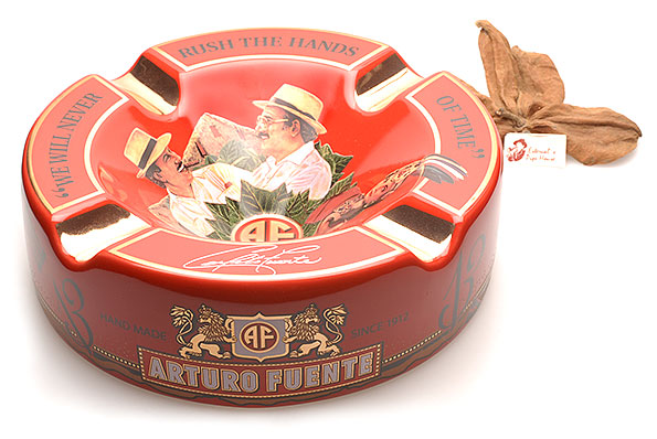 Arturo Fuente The Fuente Story Aschenbecher Rot Arturo Fuente The Fuente Story Aschenbecher Rot
