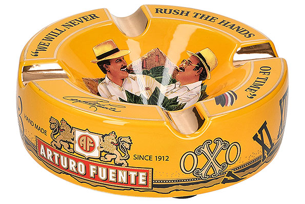 Arturo Fuente The Fuente Story Aschenbecher Gelb