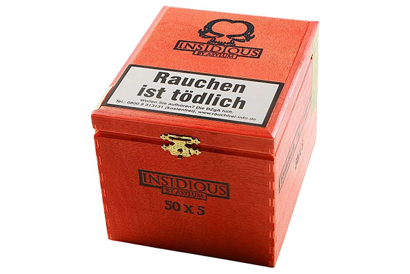 Asylum 13 Insidious Robusto 25er Kiste geschlossen
