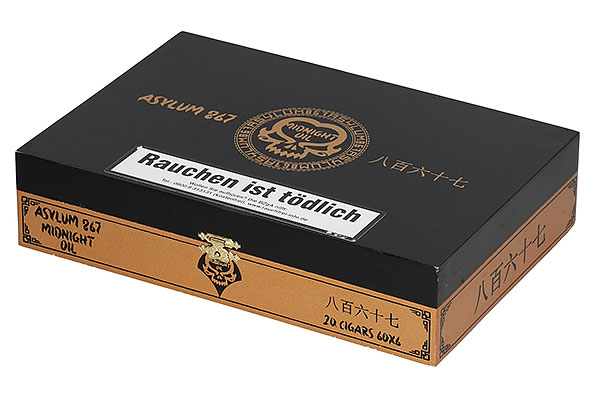 Asylum 867 Midnight Oil 20er Kiste geschlossen