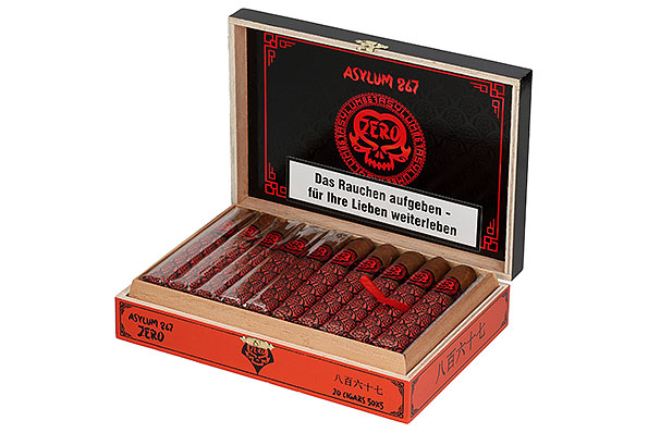 Asylum 867 Zero Robusto 50x5 20 Zigarren Asylum 867 Zero Robusto 50x5 20 Zigarren