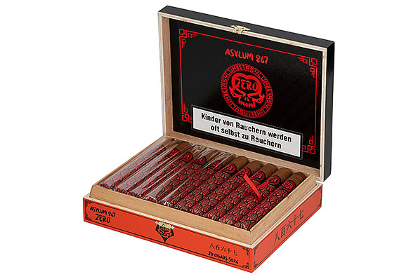 Asylum 867 Zero Toro 50x6 20 Zigarren Asylum 867 Zero Toro 50x6 20 Zigarren