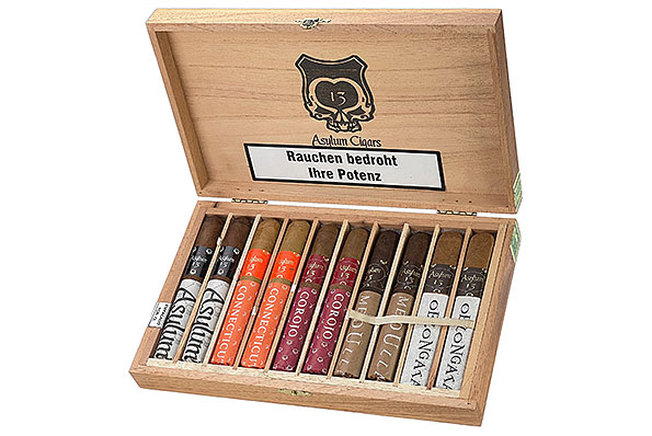 Asylum 13 Robusto Sampler (Robusto) 10 Zigarren Asylum 13 Robusto Sampler (Robusto) 10 Zigarren