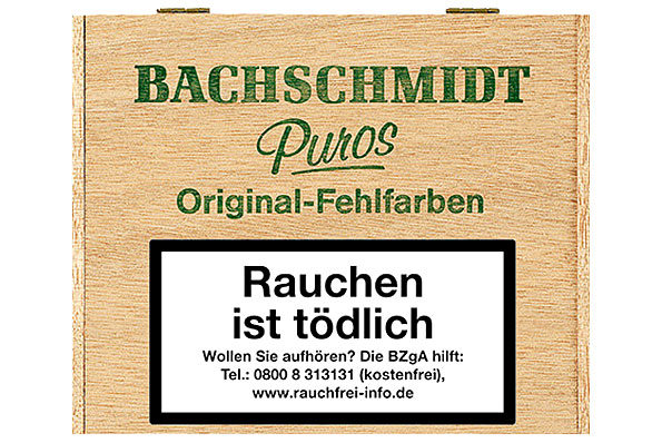 Bachschmidt Puros Fehlfarben Brasil 50 Cigarillos