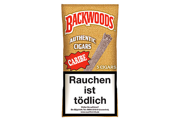 Backwoods Caribe (Wild Rum) 5 Zigarren Backwoods Caribe (Wild Rum) 5 Zigarren