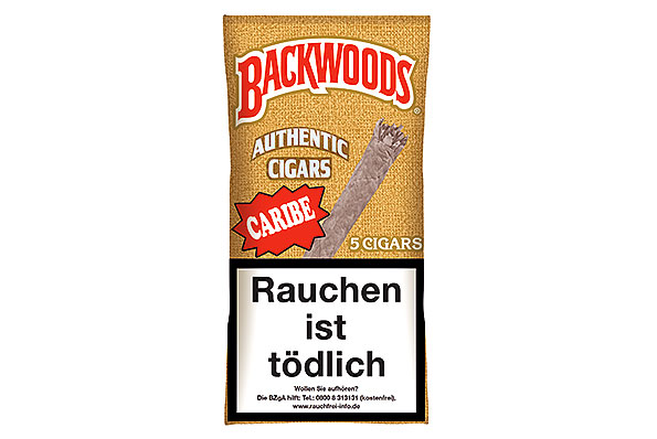 Backwoods Caribe (Wild Rum) 5 Cigars