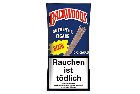 Backwoods Blue (Vanilla) 5 Zigarren