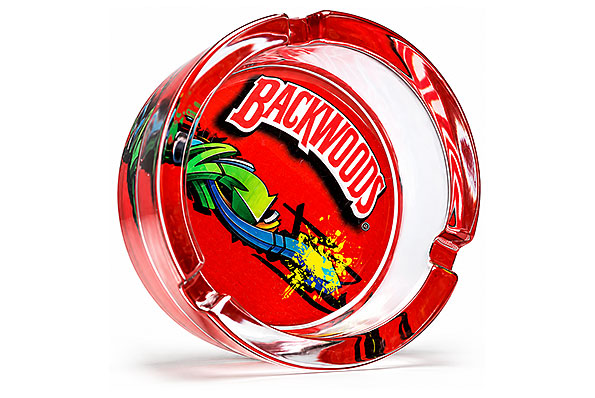 Backwoods Aschenbecher Rot