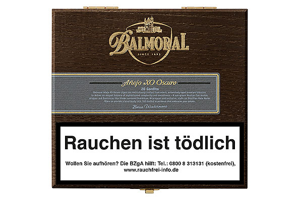 Balmoral Aejo XO Oscuro Gordito (Short Robusto) 20 Zigarren