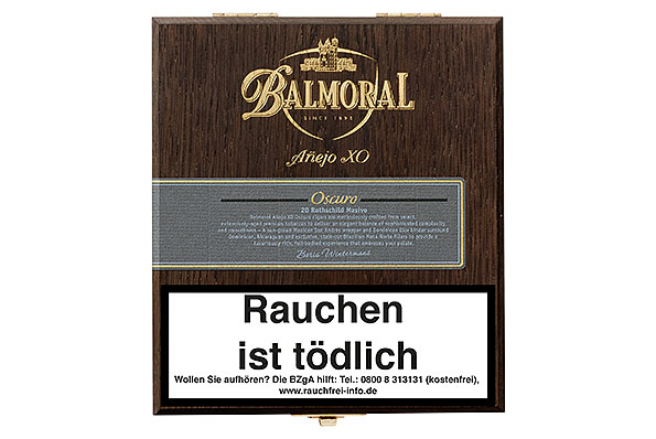 Balmoral Aejo XO Oscuro Rothschild Masivo 20 Cigars