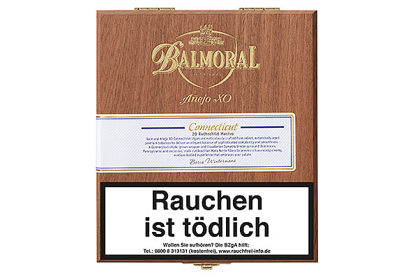 Balmoral Añejo XO Connecticut Rothschild Masivo 20 Cigars  Balmoral Añejo XO Connecticut Rothschild Masivo 20 Cigars