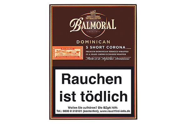 Balmoral Dominican Selection Short Corona 5 Cigars