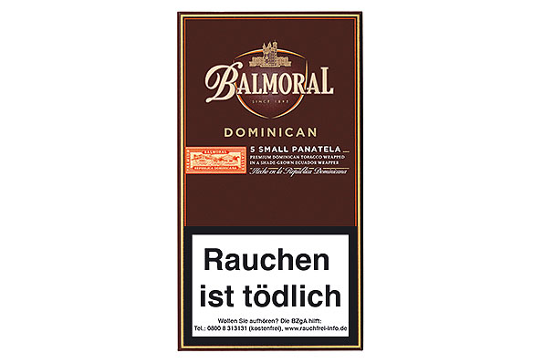 Balmoral Dominican Selection Small Panatela 5 Cigars