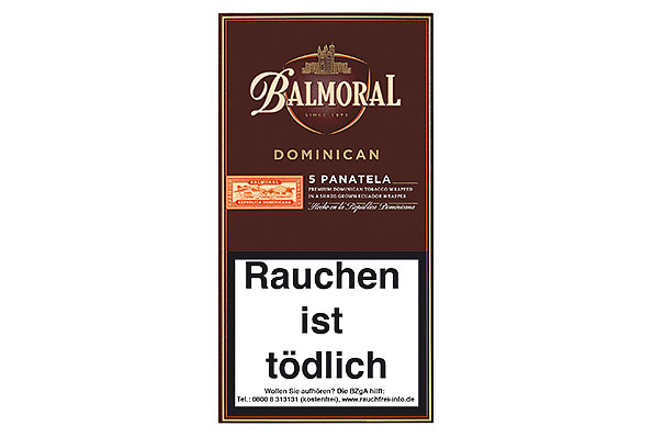 Balmoral Dominican Selection Panatela (Panatela) 5 Cigars