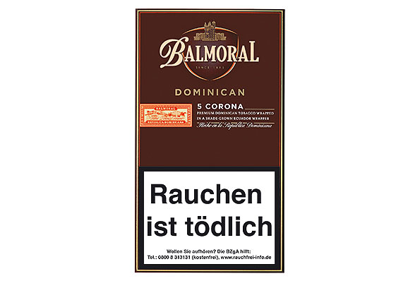 Balmoral Dominican Selection Corona (Corona) 5 Cigars