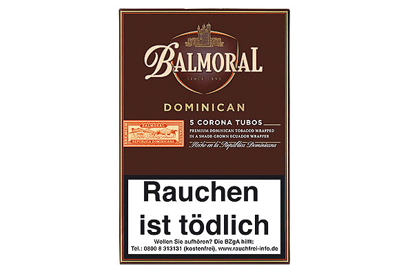 Balmoral Dominican Selection Corona Tubo (Corona) 5 Cigars
