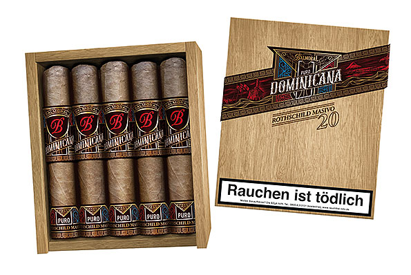 Balmoral Puro Dominicana Rothschild Masivo 20 Zigarren Balmoral Puro Dominicana Rothschild Masivo 20 Zigarren