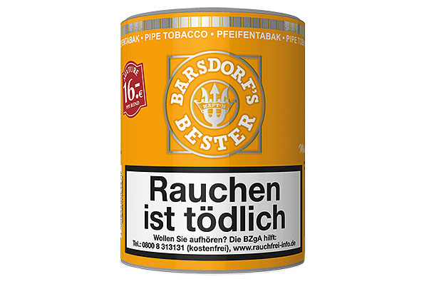 Barsdorf's Bester Aromatic Mixture Pipe tobacco 160g Tin Barsdorf's Bester Aromatic Mixture Pipe tobacco 160g Tin