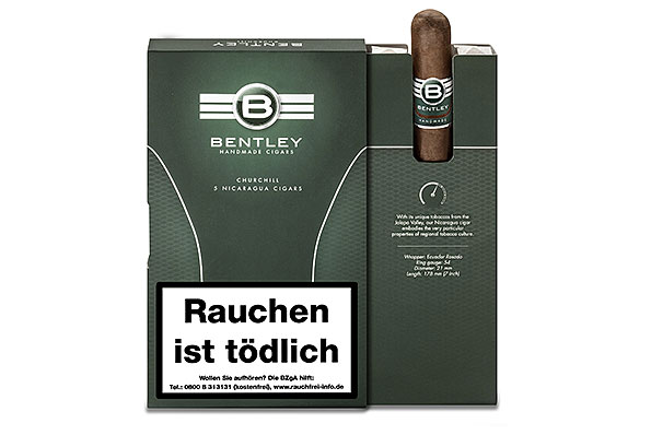 Bentley Green Churchills (Churchills) 5 Zigarren