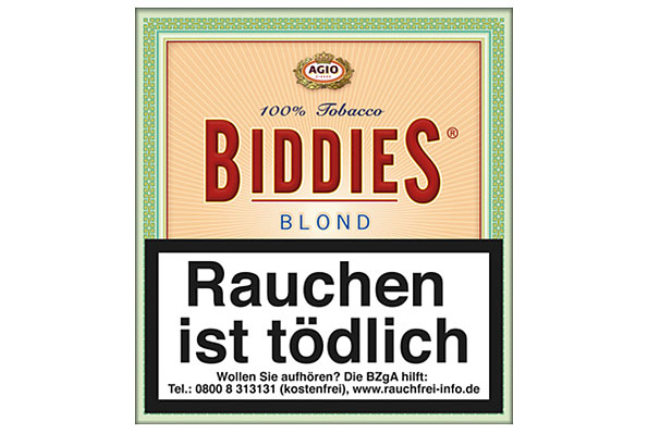 Agio Biddies Blond 20 Cigarillos