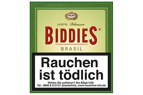 Agio Biddies Brasil 20 Cigarillos  Agio Biddies Brasil 20 Cigarillos