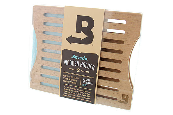 Boveda Zedernholz-Halterung nebeneinander für 2x 60g Boveda Pack Boveda Zedernholz-Halterung nebeneinander für 2x 60g Boveda Pack