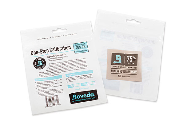 Boveda One-Step Calibration Kit 75% 12 Stück Boveda One-Step Calibration Kit 75% 12 Stück