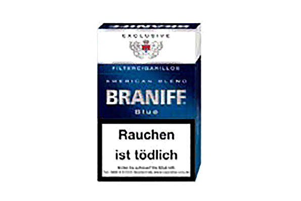 Braniff Exclusive Blue 17 Zigarillos