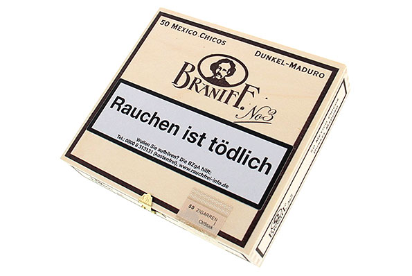 Braniff No. 3 Chicos 50 Cigarillos Braniff No. 3 Chicos 50 Cigarillos