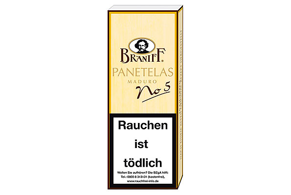 Braniff No. 5 Panetelas 10 Cigarillos Braniff No. 5 Panetelas 10 Cigarillos