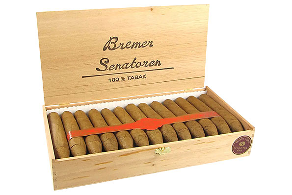 Bremer Senatoren 134 Sumatra Spitzformat (Figurado) 25 Zigarren Bremer Senatoren 134 Sumatra Spitzformat (Figurado) 25 Zigarren