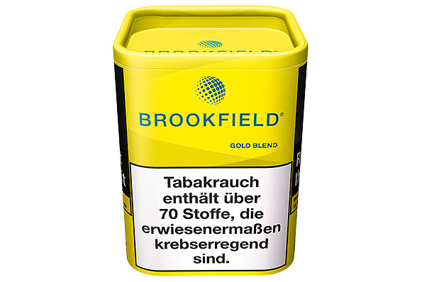 Brookfield Gold Blend Zigarettentabak 120g Dose Brookfield Gold Blend Zigarettentabak 120g Dose