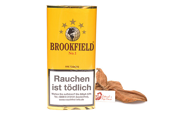 Brookfield No. 1 Pfeifentabak 50g Pouch Brookfield No. 1 Pfeifentabak 50g Pouch