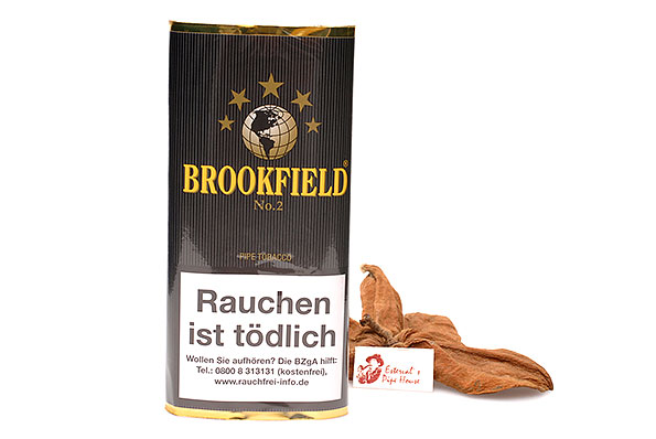 Brookfield No. 2 Pfeifentabak 50g Pouch