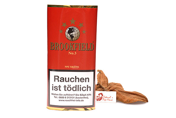 Brookfield No. 3 Pfeifentabak 50g Pouch Brookfield No. 3 Pfeifentabak 50g Pouch