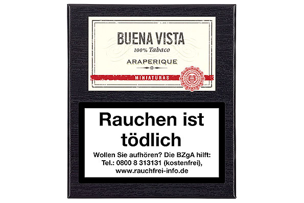 Buena Vista Miniaturas 20 Cigarillos  Buena Vista Miniaturas 20 Cigarillos