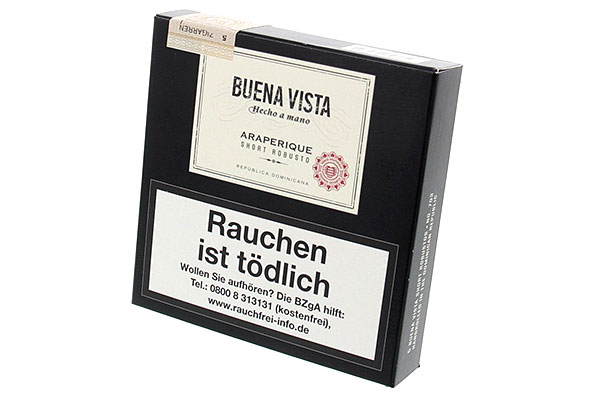 Buena Vista Short Robusto Araperique (Robusto) 5 Cigars  Buena Vista Short Robusto Araperique (Robusto) 5 Cigars