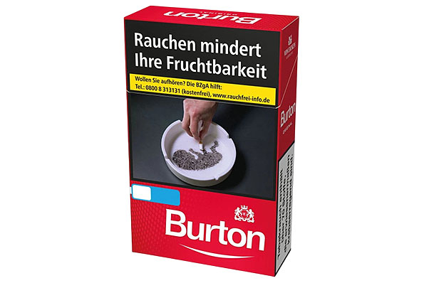 Burton Original L-Box 20 King Size Zigaretten
