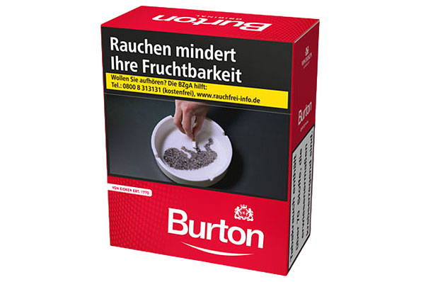 Burton Original 3XL-Box 40 King Size Zigaretten Burton Original 3XL-Box 40 King Size Zigaretten