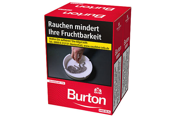 Burton Original 5XL-Box 60 King Size Zigaretten Burton Original 5XL-Box 60 King Size Zigaretten