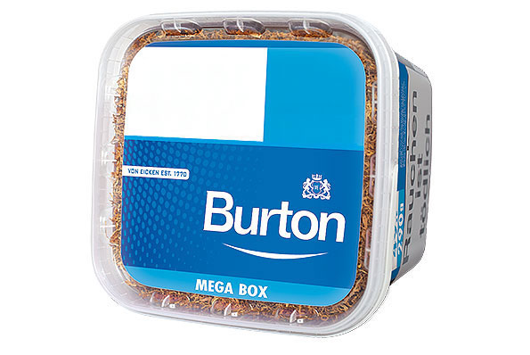 Burton Blau Mega Box Zigarettentabak 250g Sparpaket Burton Blau Mega Box Zigarettentabak 250g Sparpaket